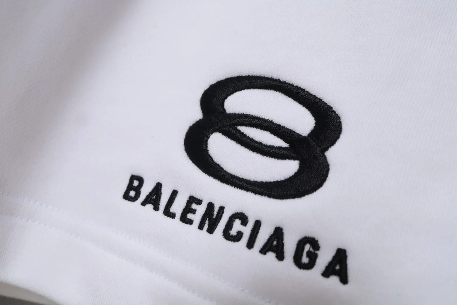 8B Logo Embroidered Cotton Shorts D16518809 — view 5