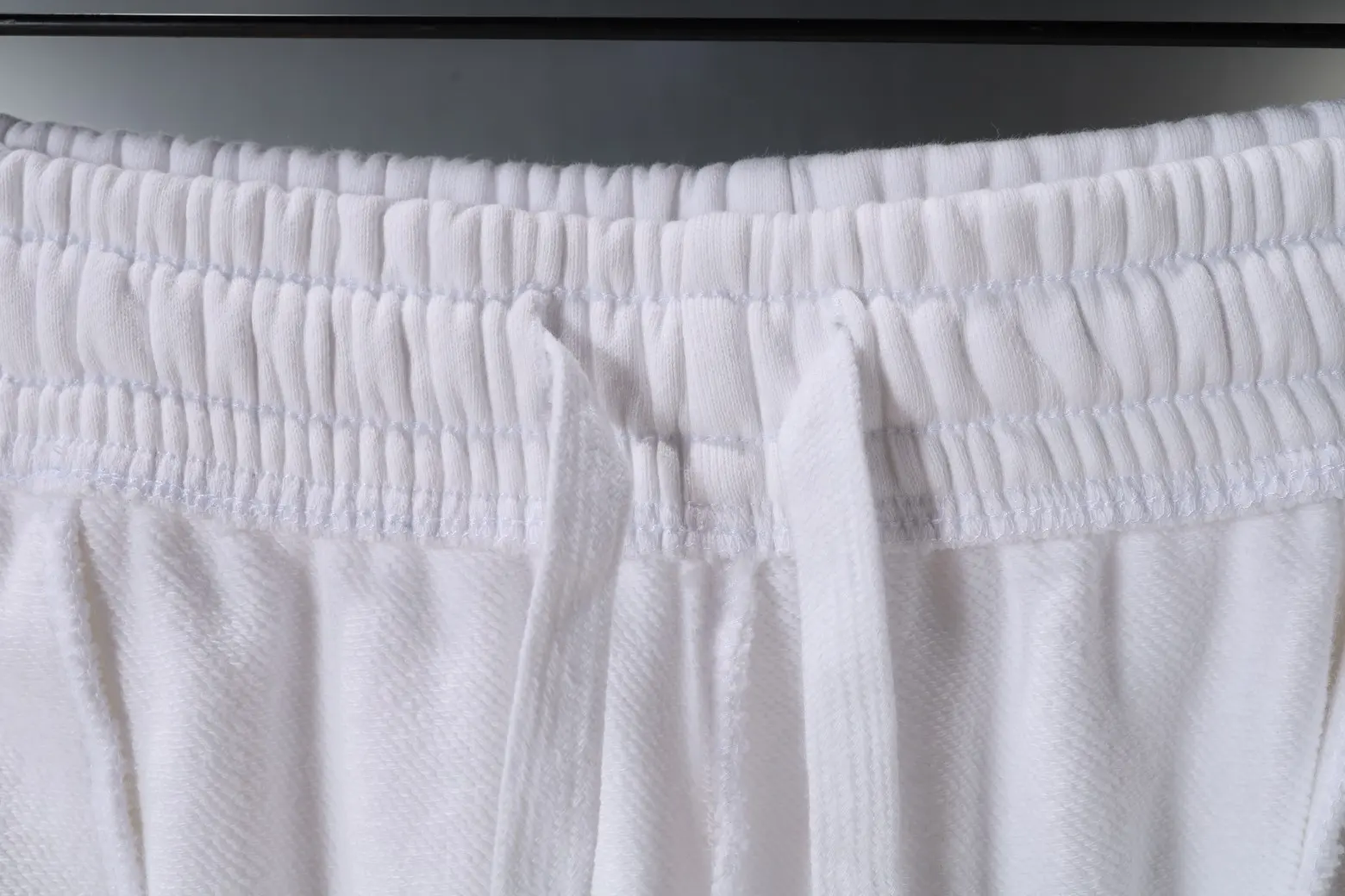 8B Logo Embroidered Cotton Shorts D16518809 — view 8