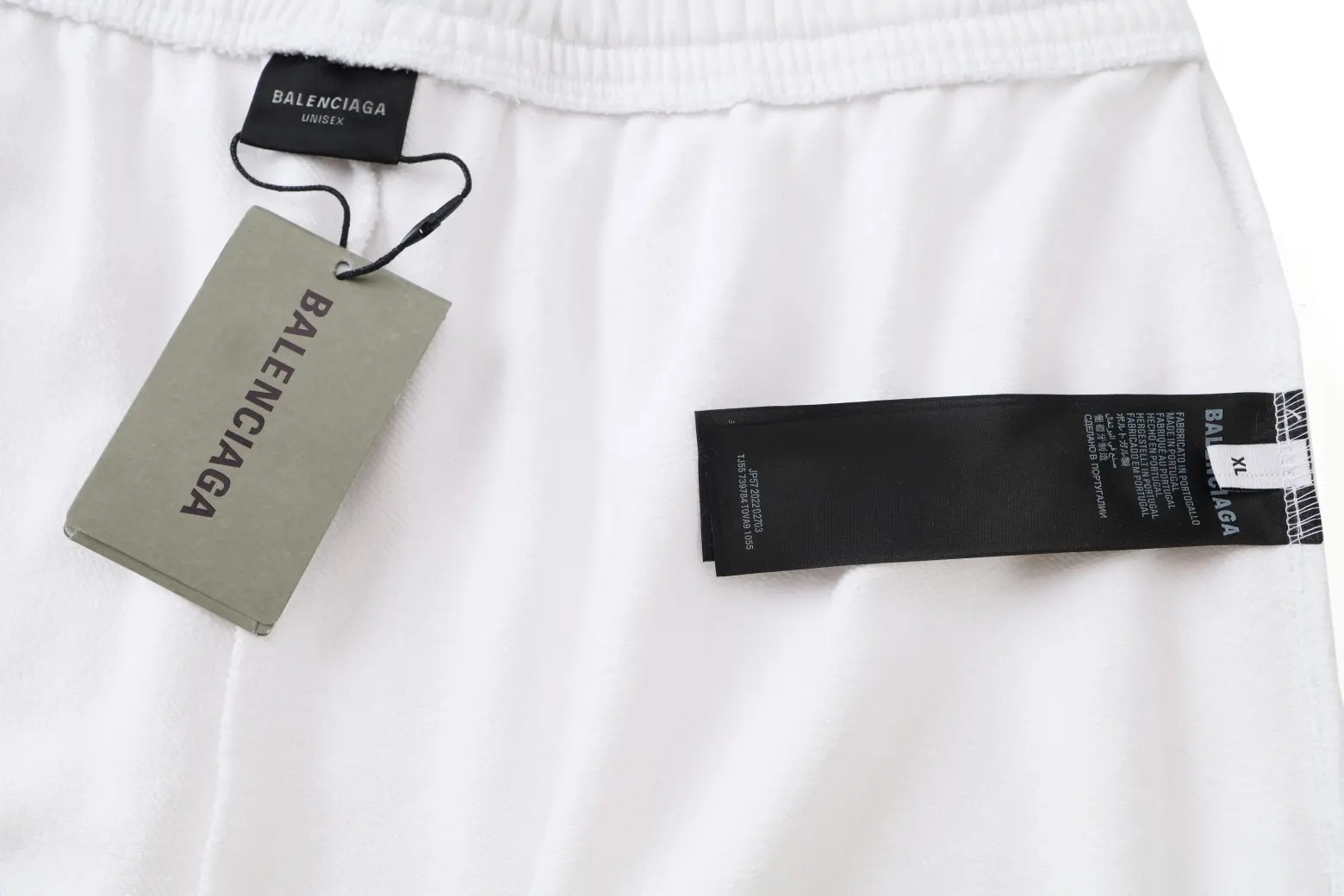 8B Logo Embroidered Cotton Shorts D16518809 — view 17