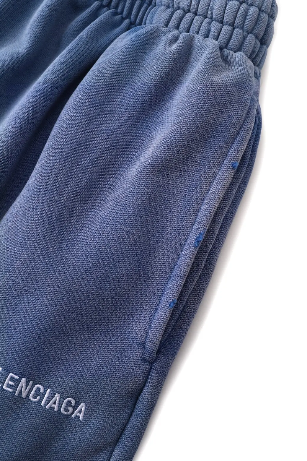 Logo-Embroidered Washed Cotton Shorts D18921262 — view 4