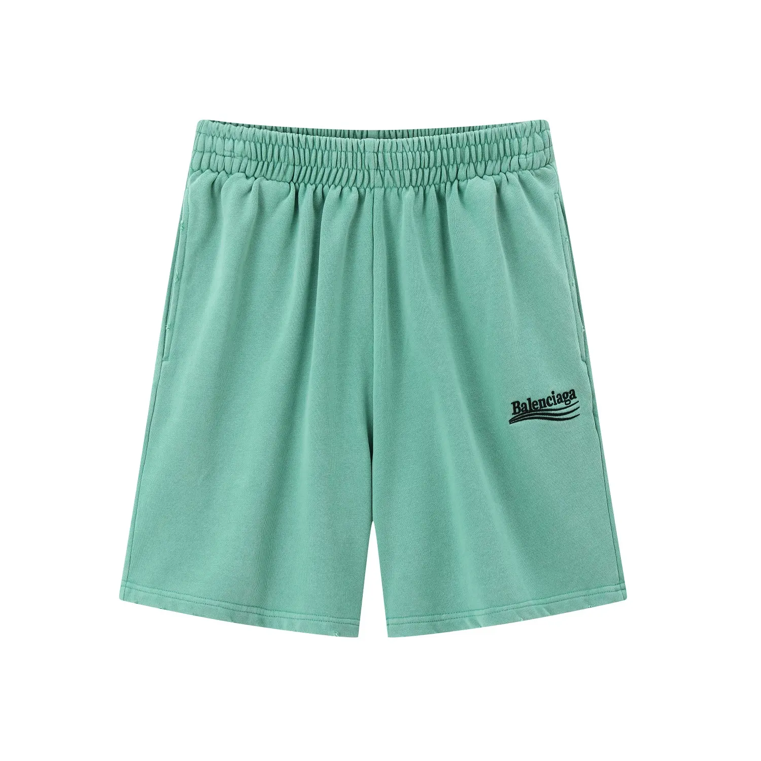 Logo-Embroidered Washed Cotton Sweat Shorts D18918820