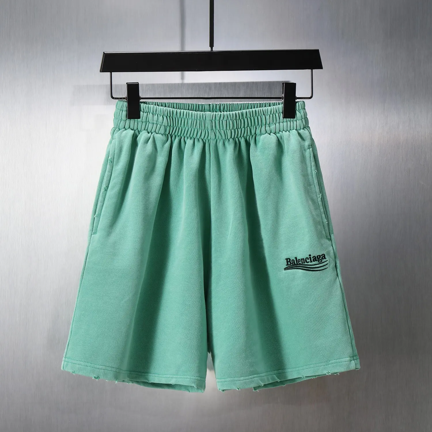 Logo-Embroidered Washed Cotton Sweat Shorts D18918820 — view 10