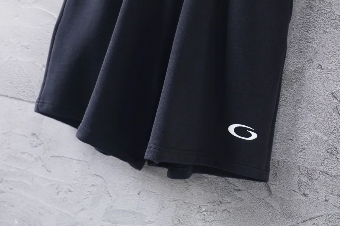 Embroidered Logo Cotton-Blend Sweat Shorts D18521256 — view 3