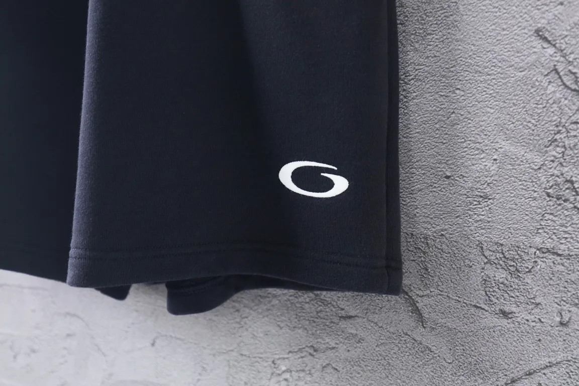 Embroidered Logo Cotton-Blend Sweat Shorts D18521256 — view 4