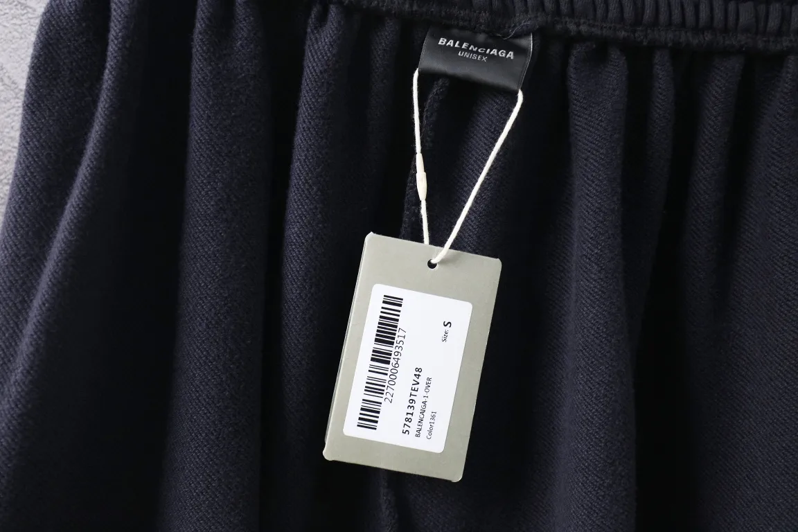 Embroidered Logo Cotton-Blend Sweat Shorts D18521256 — view 8