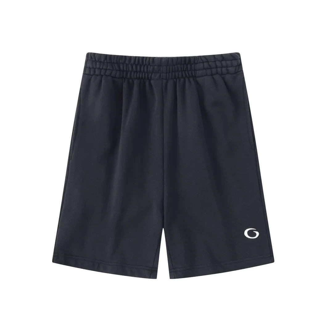 Embroidered Logo Cotton-Blend Sweat Shorts D18521256 — view 10