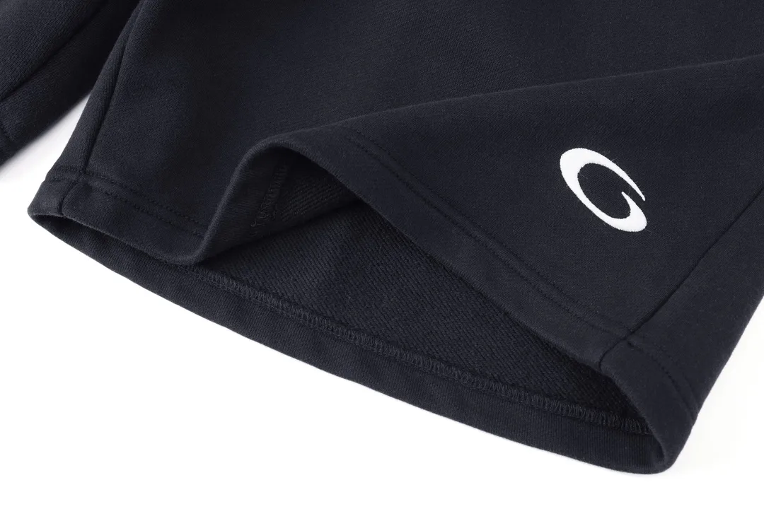 Embroidered Logo Cotton-Blend Sweat Shorts D18521256 — view 13