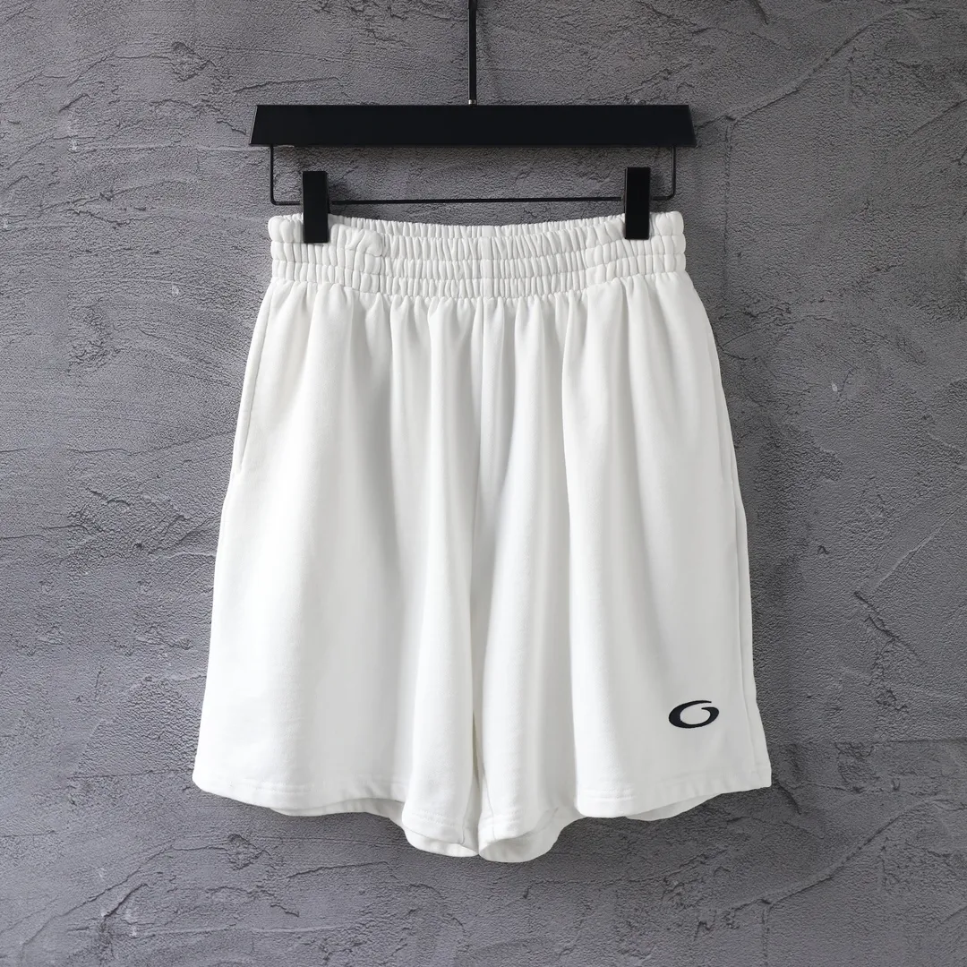 Embroidered Logo Cotton-Blend Sweat Shorts D18521256 — view 19