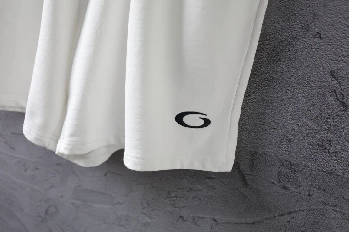 Embroidered Logo Cotton-Blend Sweat Shorts D18521256 — view 22