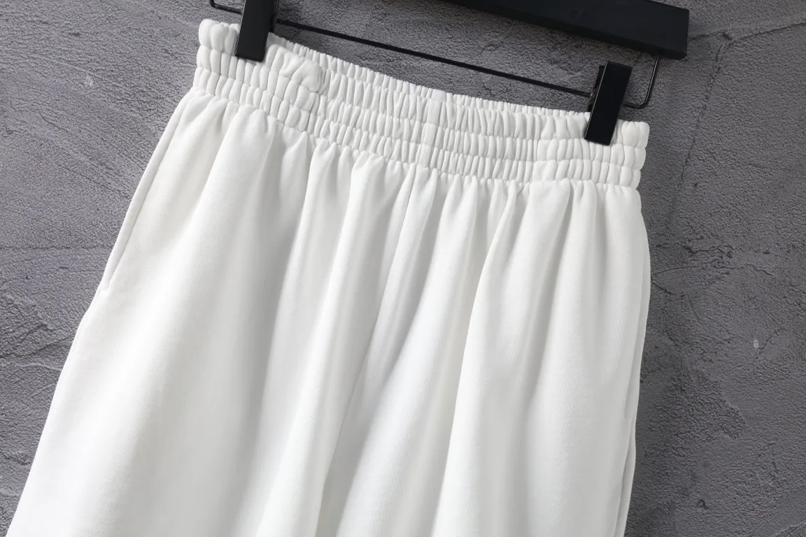Embroidered Logo Cotton-Blend Sweat Shorts D18521256 — view 24