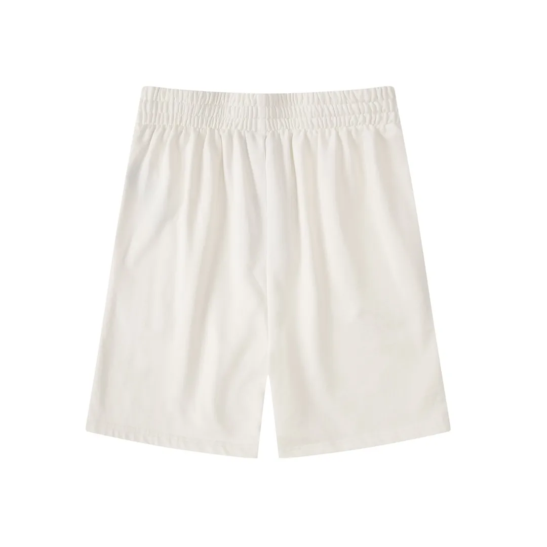 Embroidered Logo Cotton-Blend Sweat Shorts D18521256 — view 30