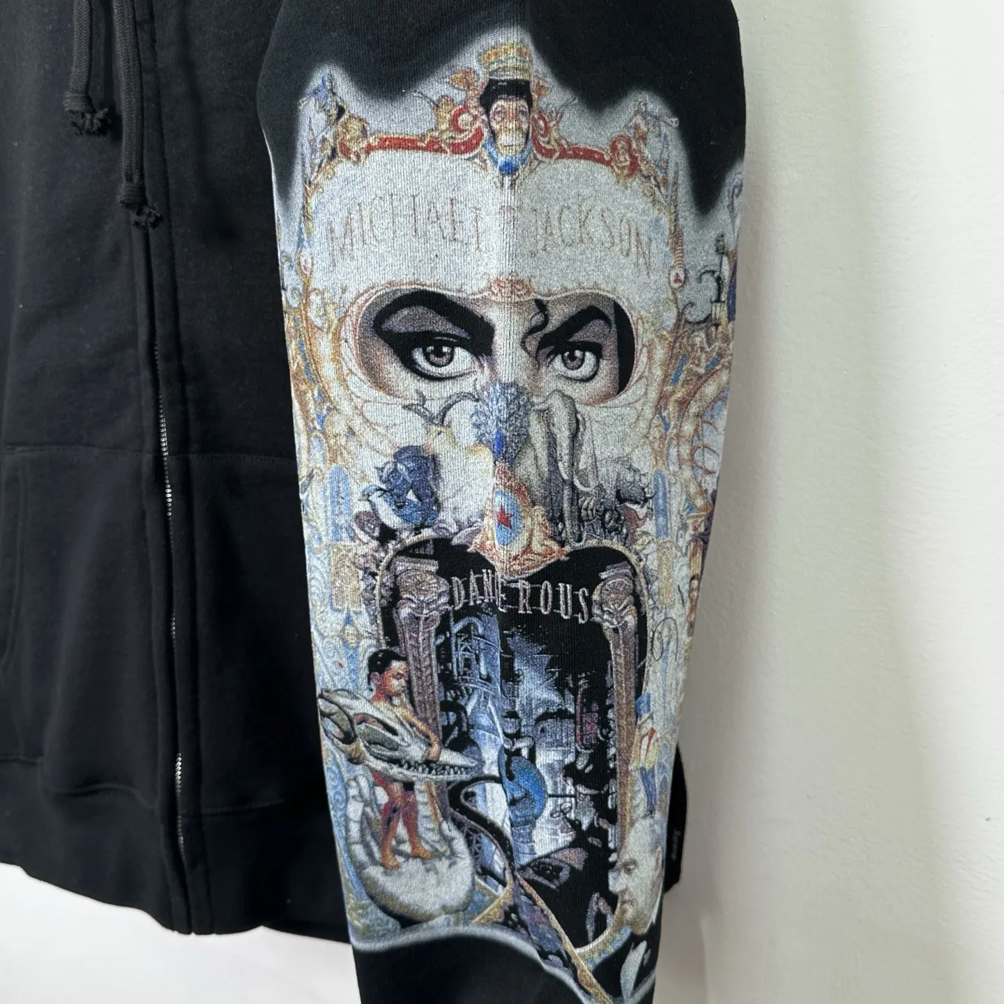 Supreme x Michael Jackson Dangerous Zip-Up Hoodie D12015497 — view 6