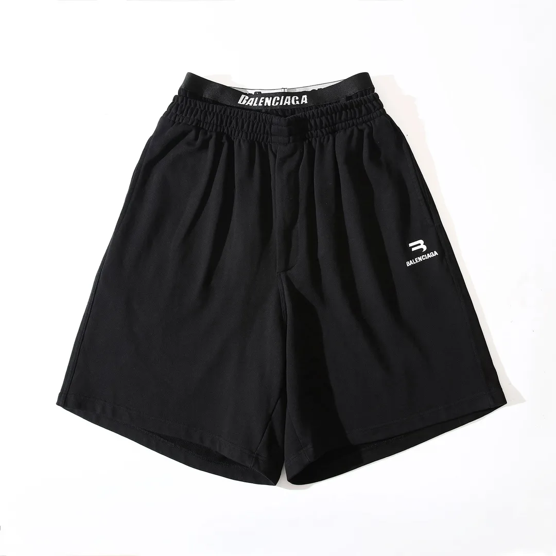 Trompe L'oeil Double-Waistband Sweat Shorts D21921321 — view 10