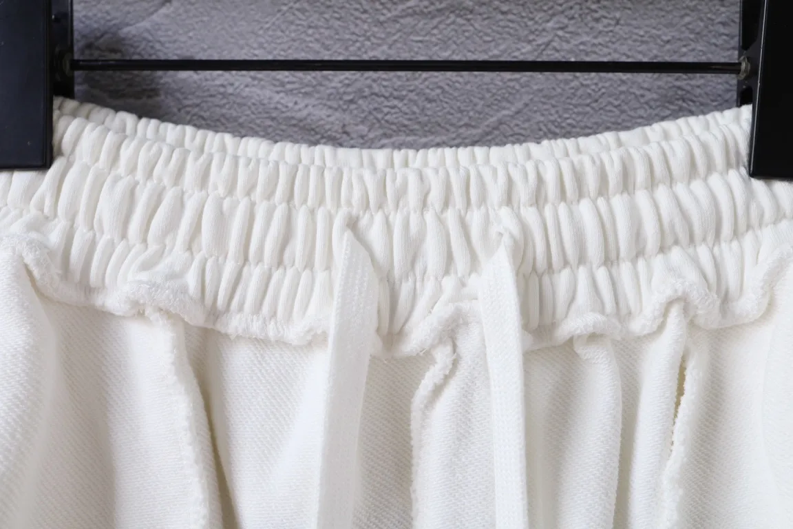 Logo Embroidered Cotton Jersey Shorts D19921300 — view 7