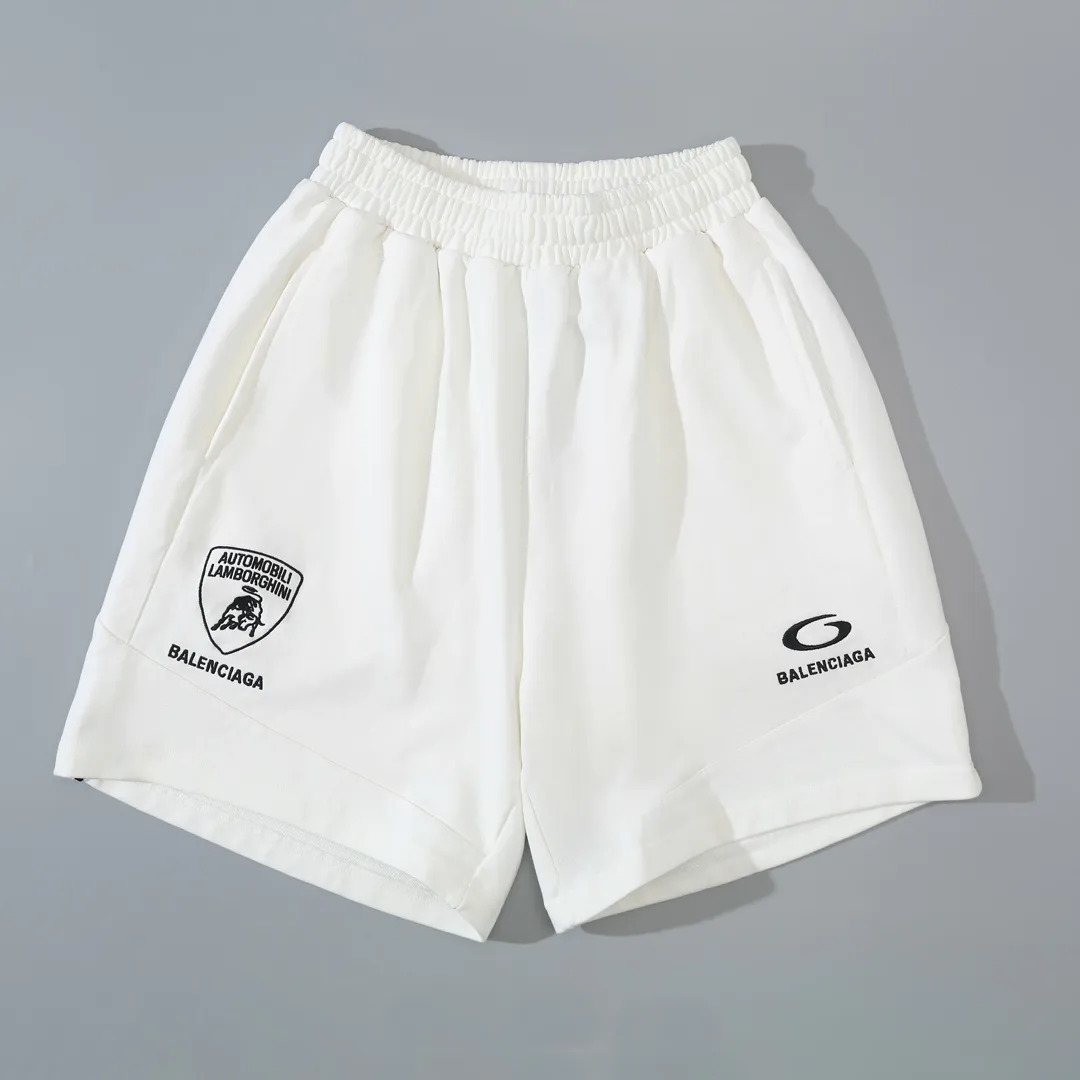 Logo Embroidered Cotton Jersey Shorts D19921300 — view 10