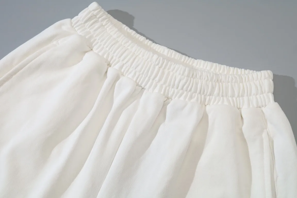 Logo Embroidered Cotton Jersey Shorts D19921300 — view 15