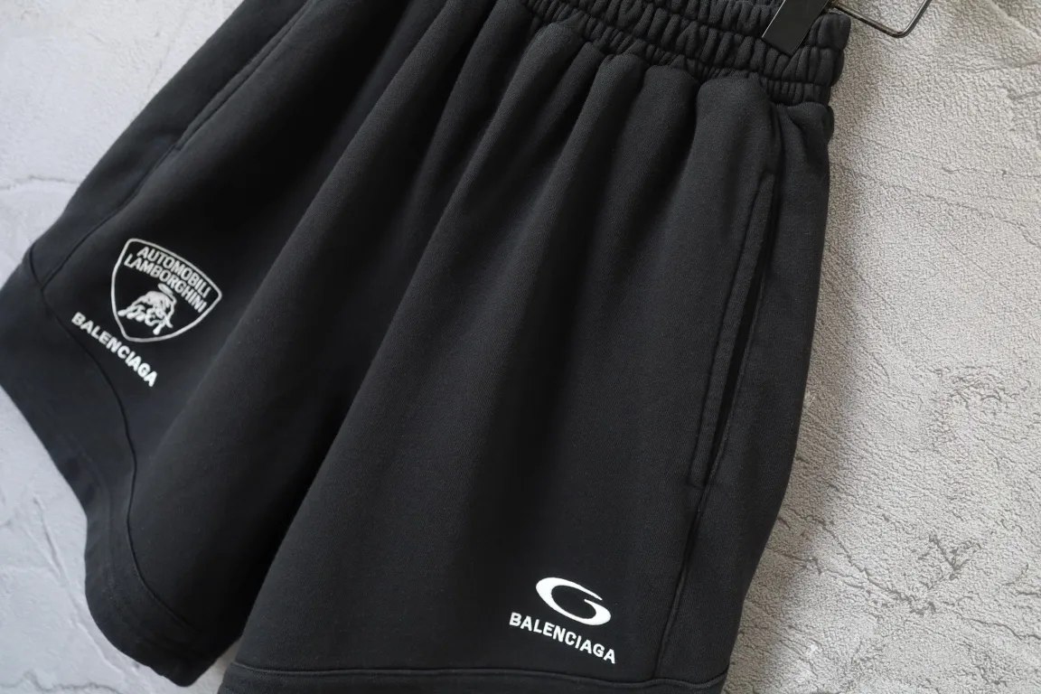 Logo Embroidered Cotton Jersey Shorts D19921300 — view 23