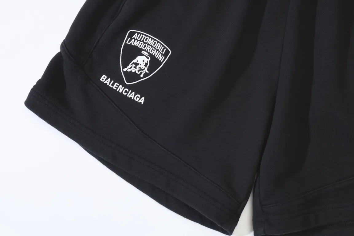 Logo Embroidered Cotton Jersey Shorts D19921300 — view 30