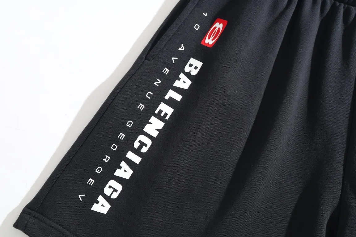 Logo Print Cotton-Jersey Sweat Shorts D17921296 — view 13