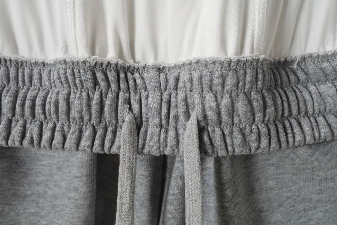 Trompe L'oeil Layered Logo Sweat Shorts D20521281 — view 6