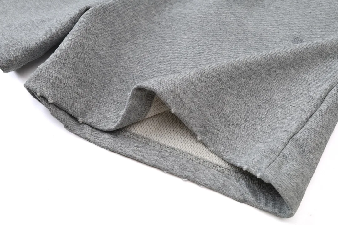 Trompe L'oeil Layered Logo Sweat Shorts D20521281 — view 14