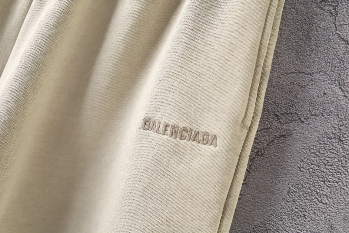 Logo Embroidered Cotton-Jersey Shorts D19921253 — view 3