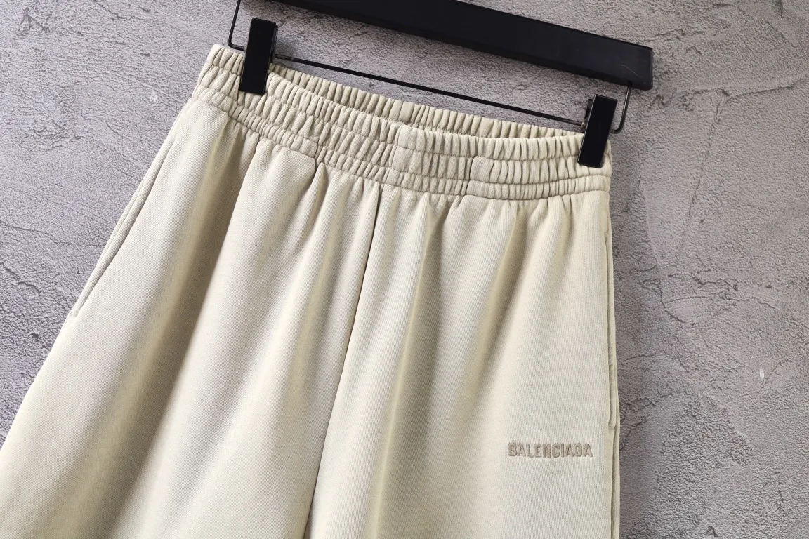 Logo Embroidered Cotton-Jersey Shorts D19921253 — view 7