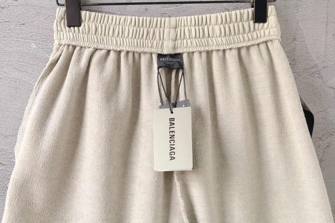 Logo Embroidered Cotton-Jersey Shorts D19921253 — view 9