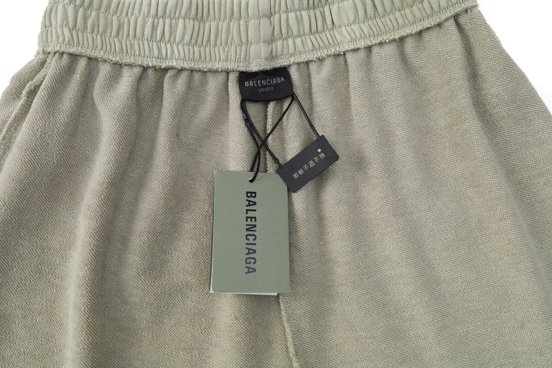 Logo Embroidered Cotton-Jersey Shorts D19921253 — view 17