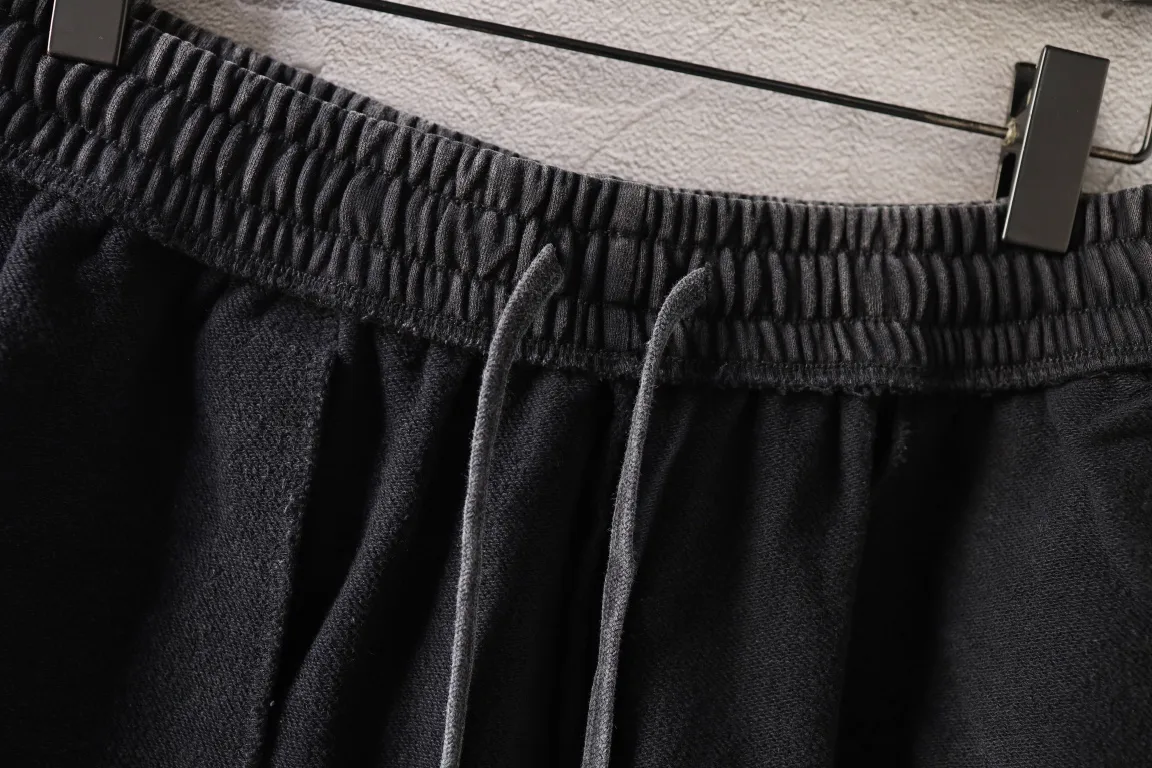 Embroidered Washed Cotton Jersey Shorts D19921252 — view 5