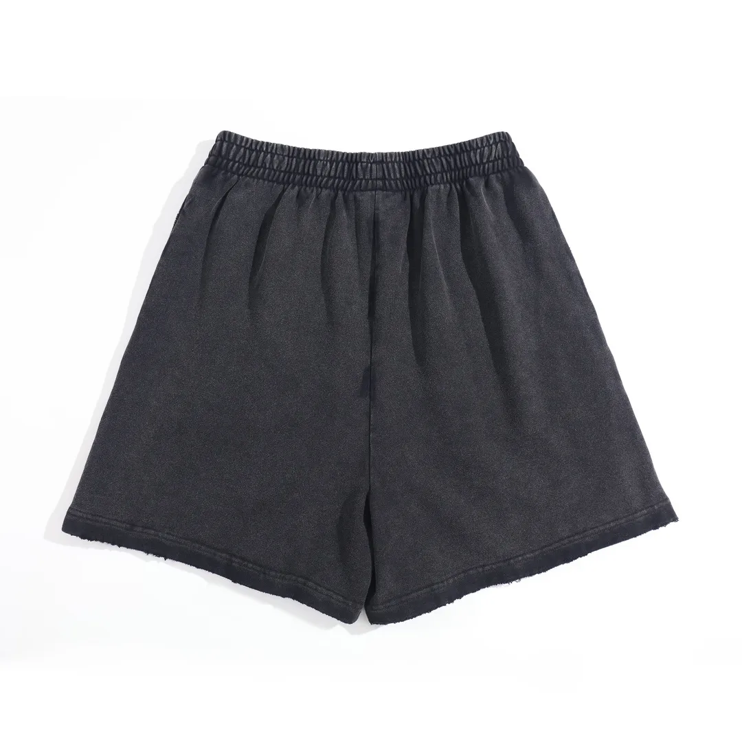 Embroidered Washed Cotton Jersey Shorts D19921252 — view 11