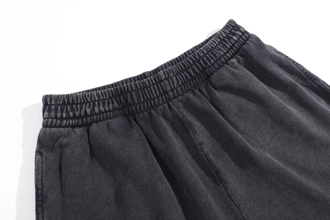 Embroidered Washed Cotton Jersey Shorts D19921252 — view 14