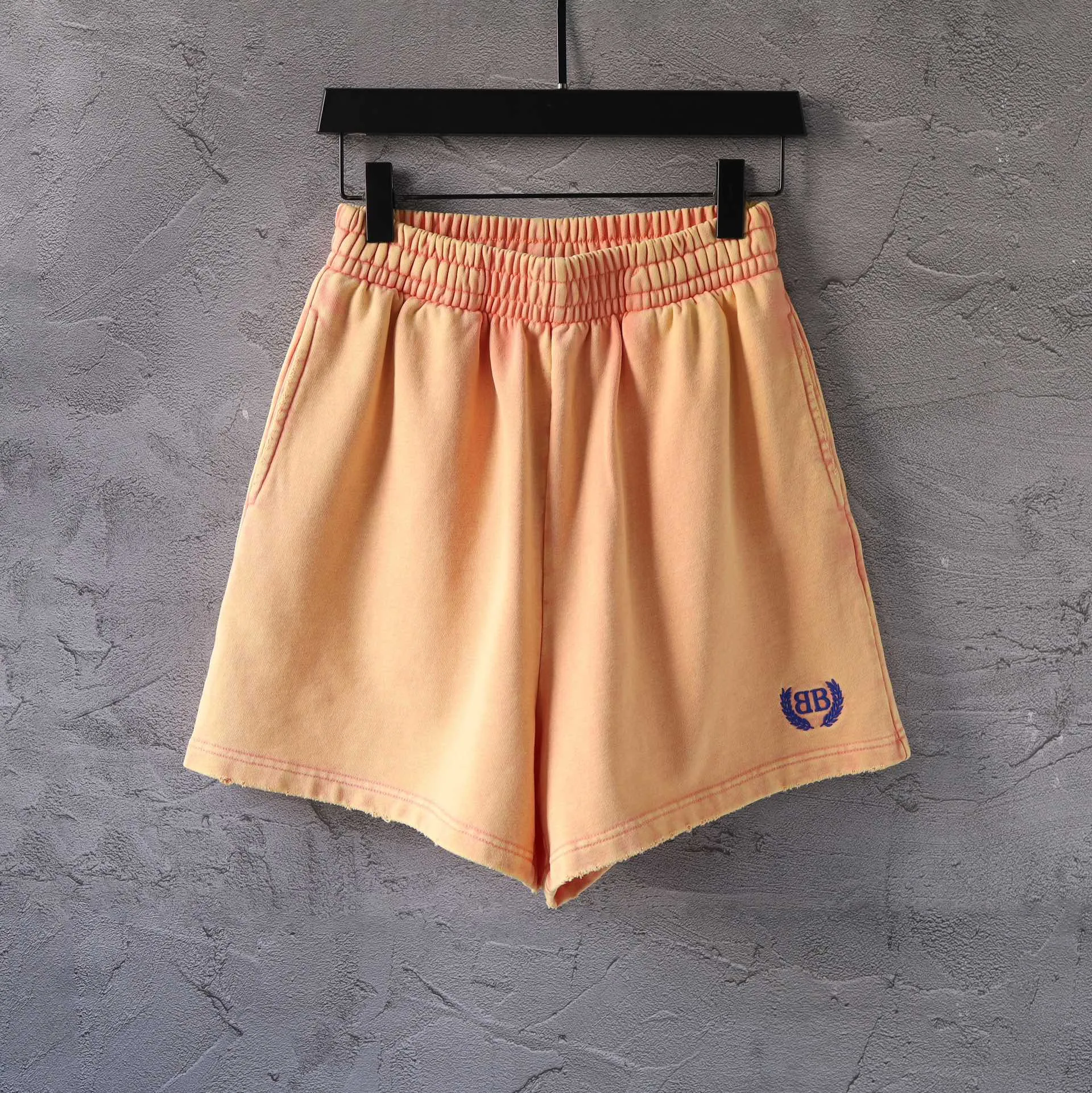 Embroidered Washed Cotton Jersey Shorts D19921252 — view 19