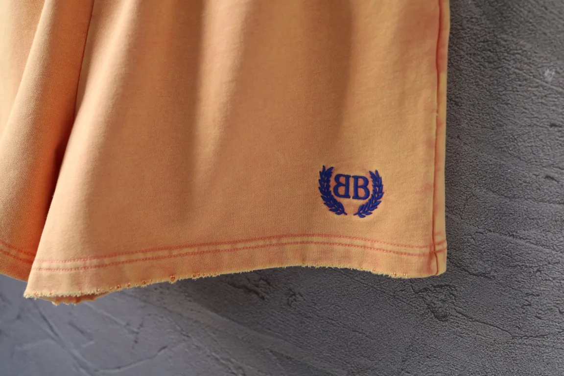 Embroidered Washed Cotton Jersey Shorts D19921252 — view 21