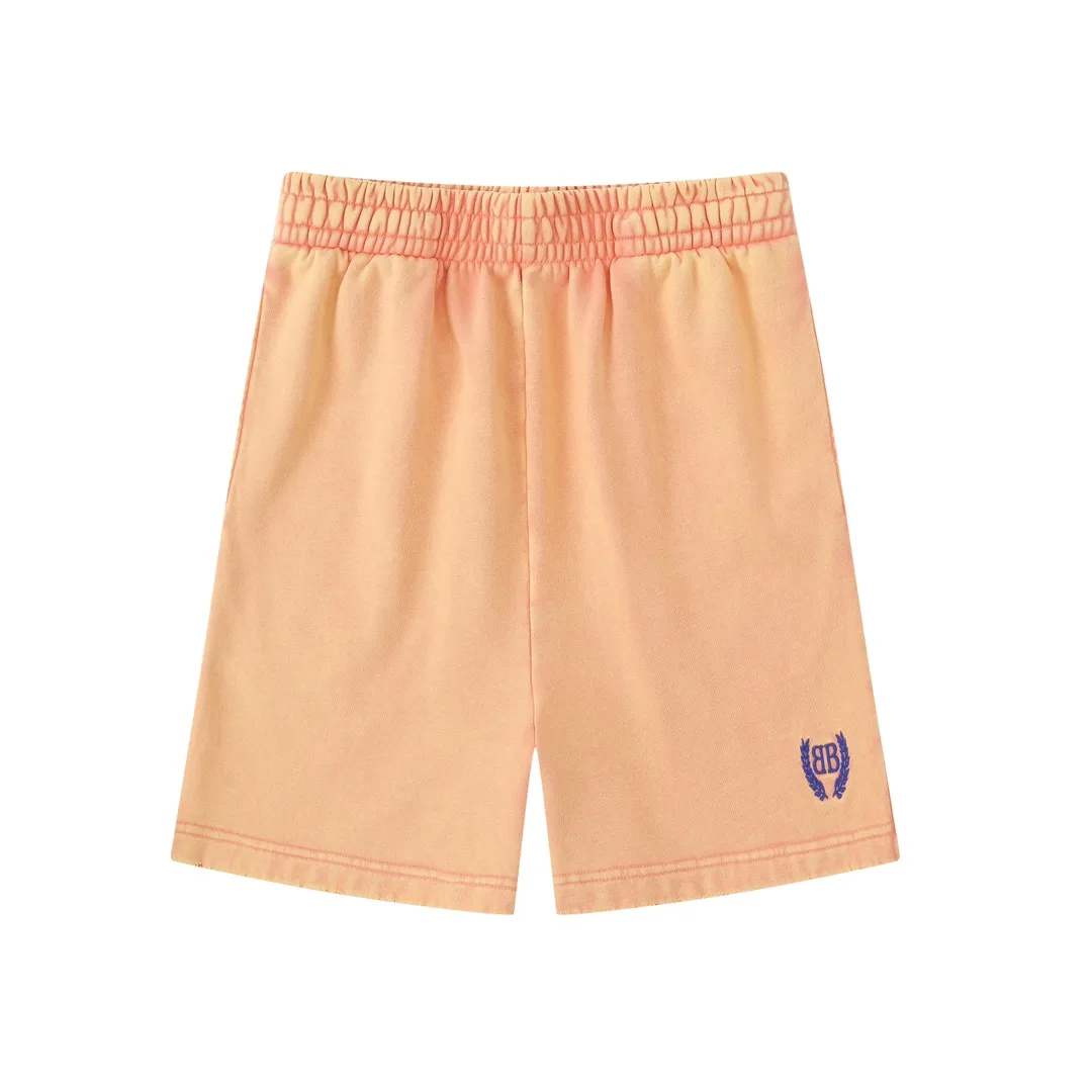 Embroidered Washed Cotton Jersey Shorts D19921252 — view 28
