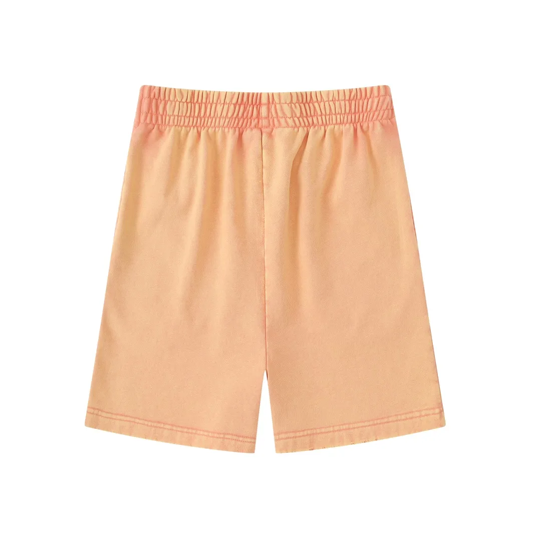 Embroidered Washed Cotton Jersey Shorts D19921252 — view 29