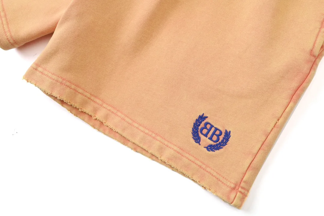 Embroidered Washed Cotton Jersey Shorts D19921252 — view 30
