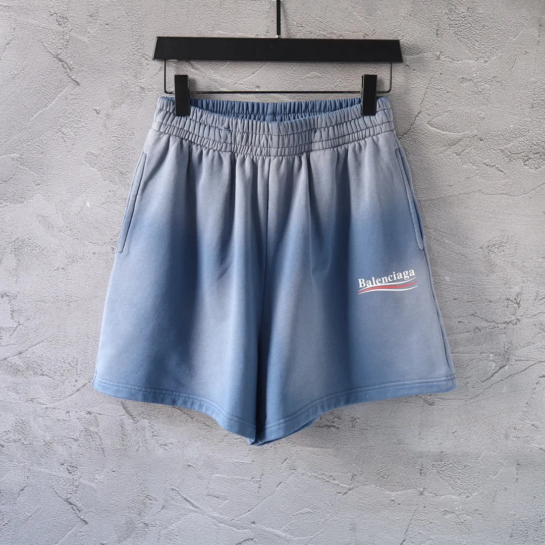 Political Campaign Logo Washed Jersey Shorts D19921251