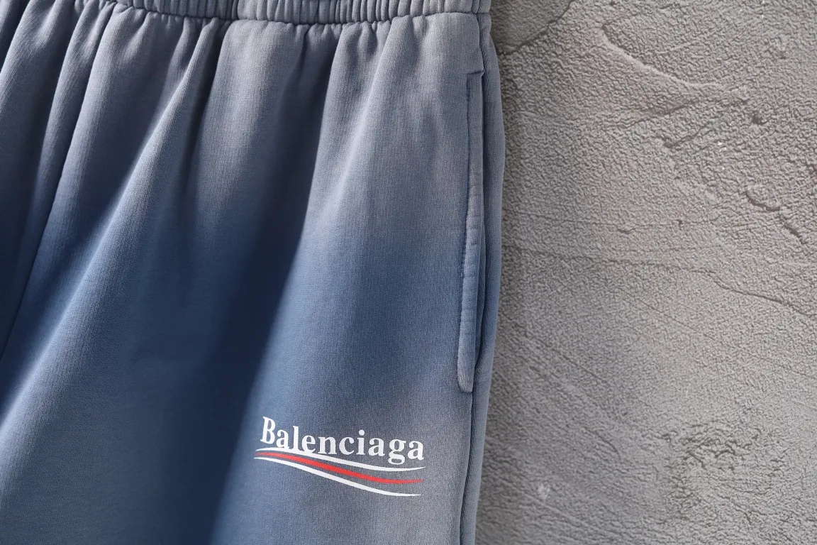 Political Campaign Logo Washed Jersey Shorts D19921251 — view 3