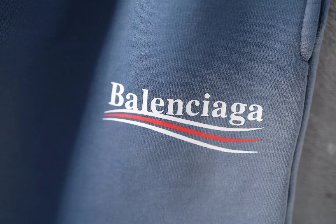 Political Campaign Logo Washed Jersey Shorts D19921251 — view 4