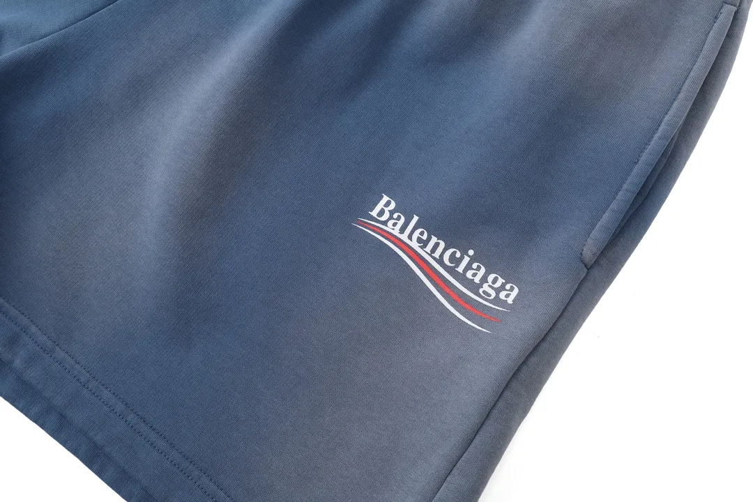 Political Campaign Logo Washed Jersey Shorts D19921251 — view 14
