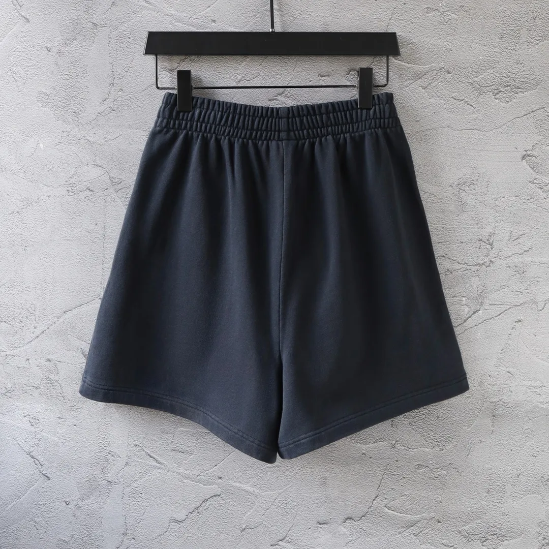 Logo Embroidered Cotton-Jersey Shorts D19521248 — view 2
