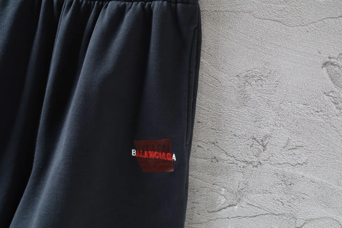 Logo Embroidered Cotton-Jersey Shorts D19521248 — view 3