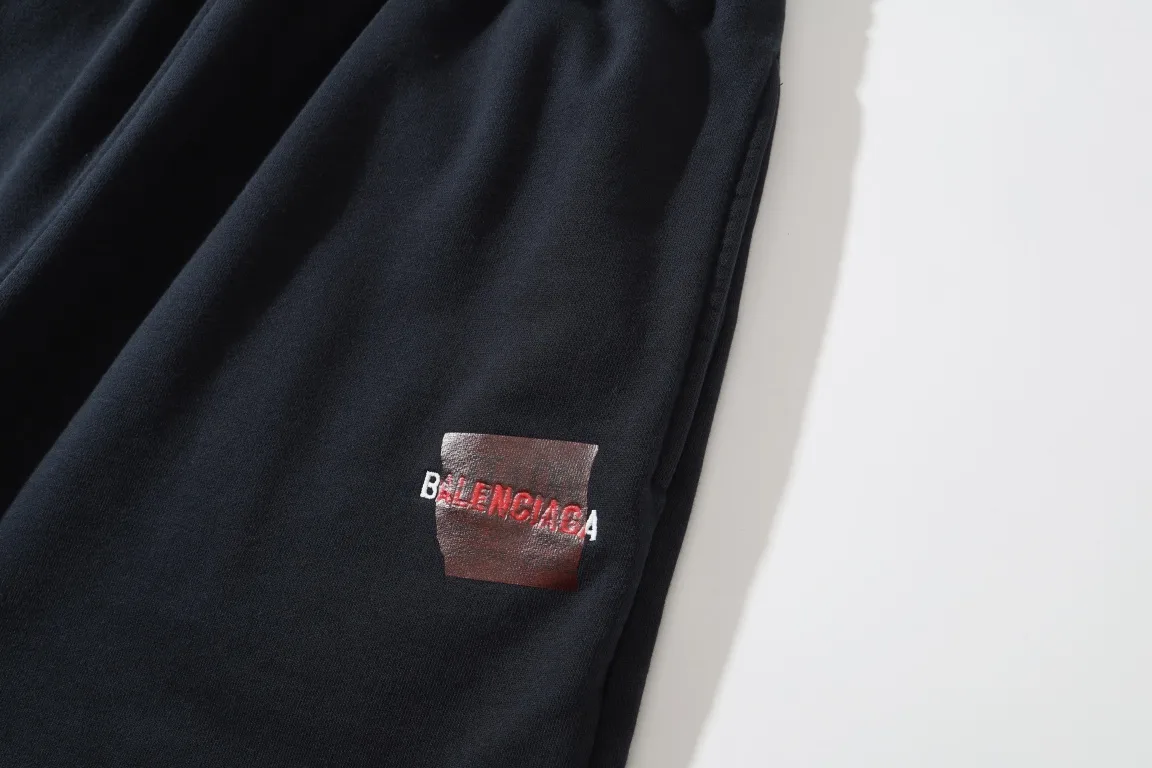 Logo Embroidered Cotton-Jersey Shorts D19521248 — view 13