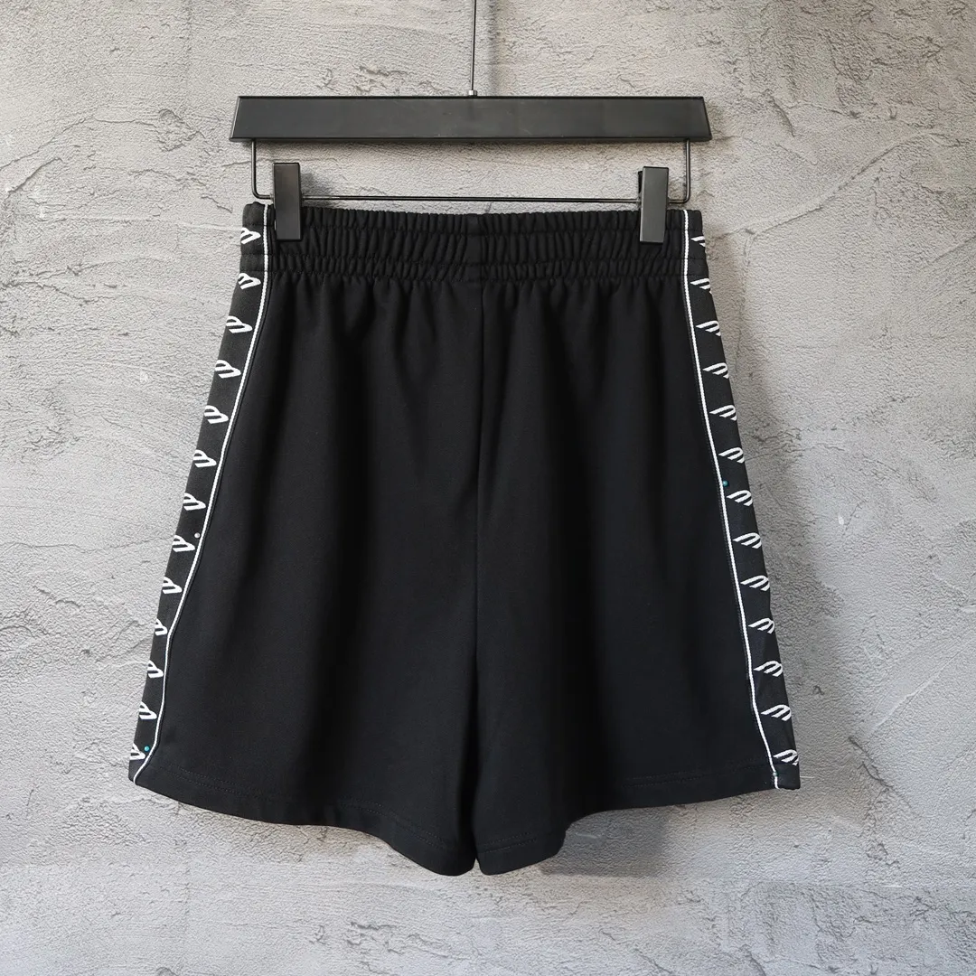 3B Embroidered Logo Tape Sweat Shorts D19521294 — view 2