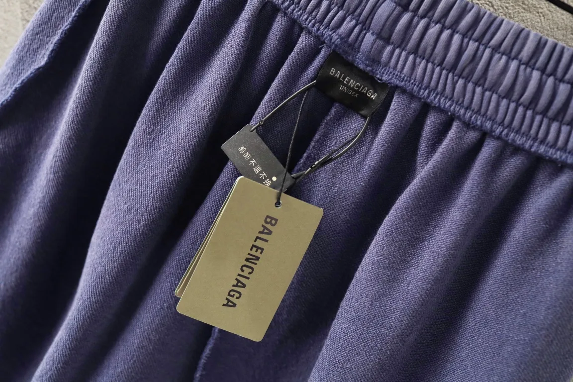 Logo Print Washed Cotton Shorts D19521303 — view 8