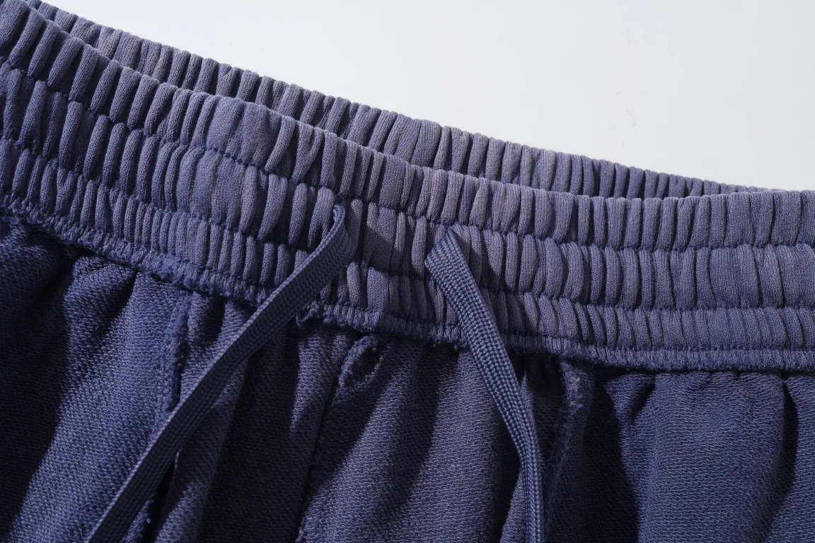 Logo Print Washed Cotton Shorts D19521303 — view 16