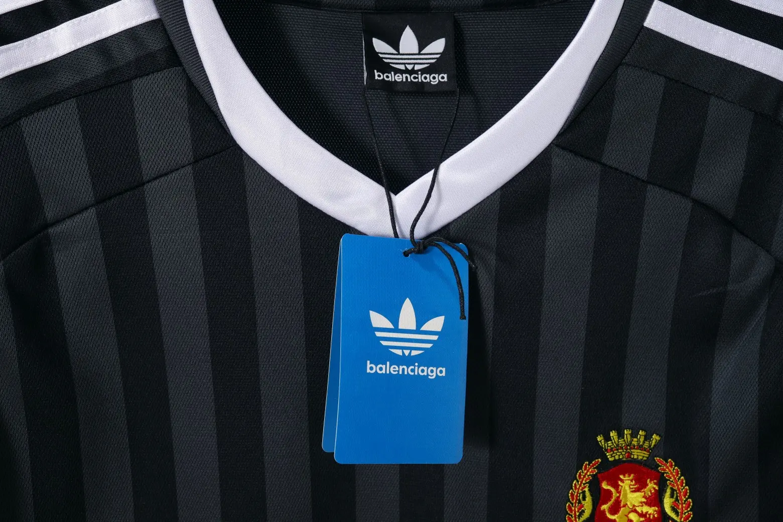 Striped Oversized Soccer Jersey D15021320 — view 7