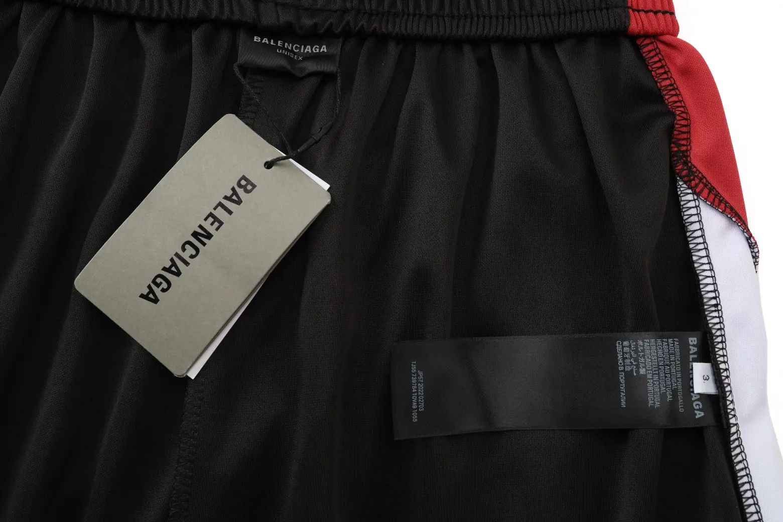 3B Logo Color-Block Mesh Sports Shorts D11918793 — view 8