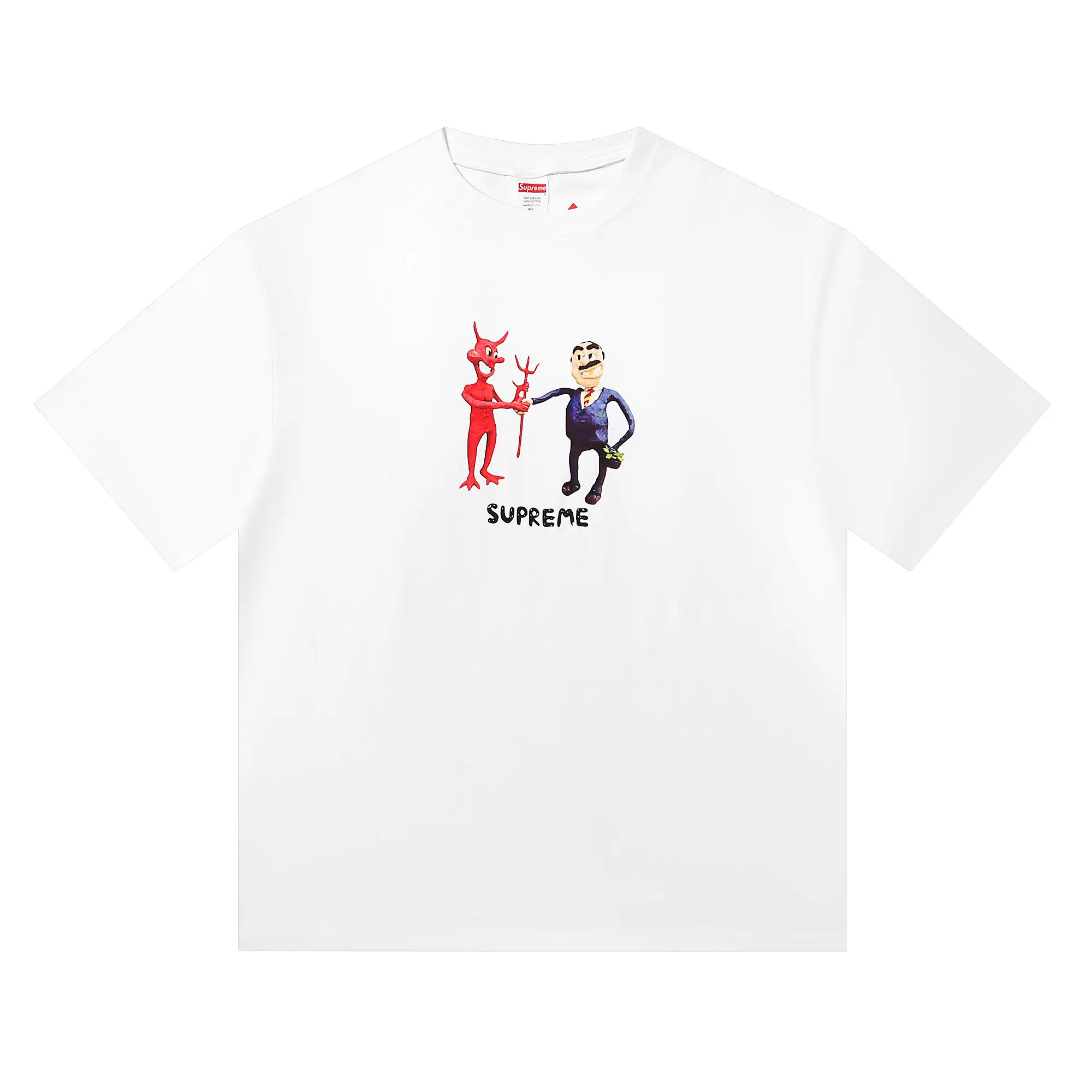 Supreme 'Devil' Graphic Print T-Shirt D4815665